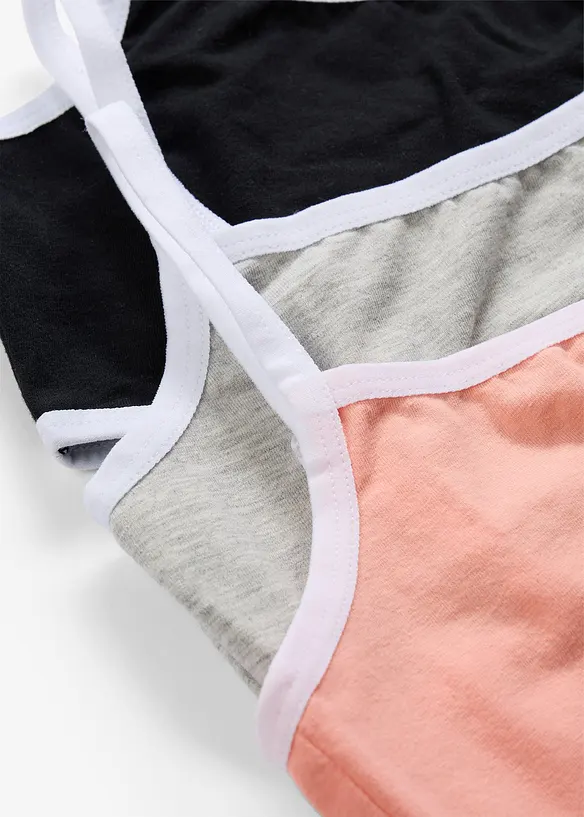 Lot de 3 brassi&egrave;res en coton doux et extensible, bonprix