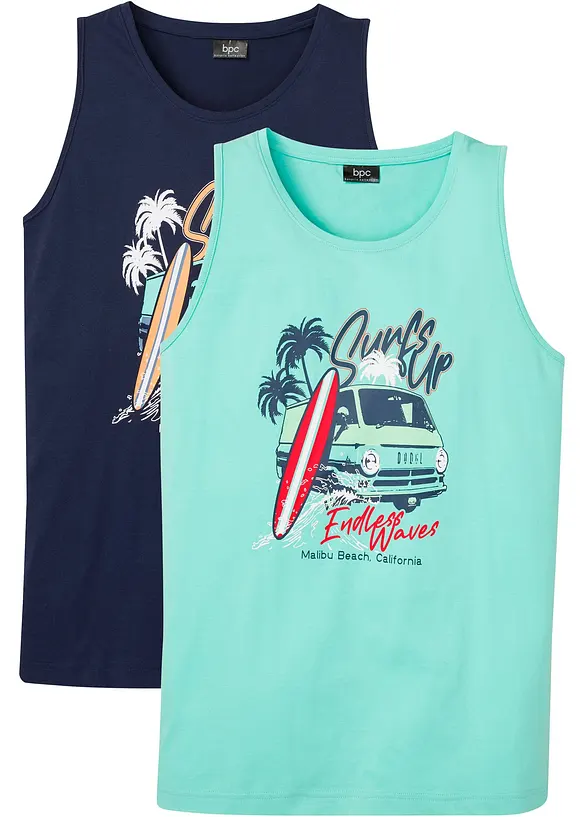 Lot de 2 d&eacute;bardeurs en coton, bonprix