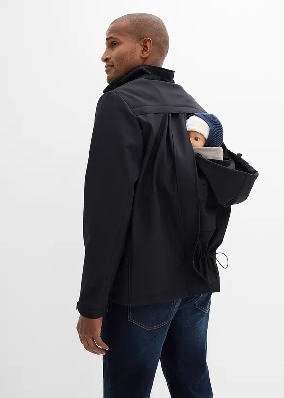 Veste de portage 3en1 devant et derri&egrave;re pour homme, bonprix