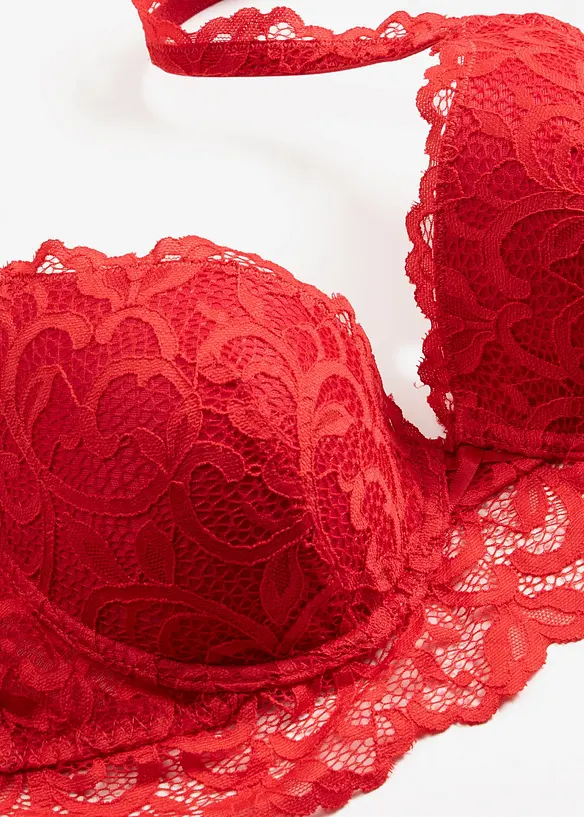 Soutien-gorge push-up en dentelle douce, bonprix