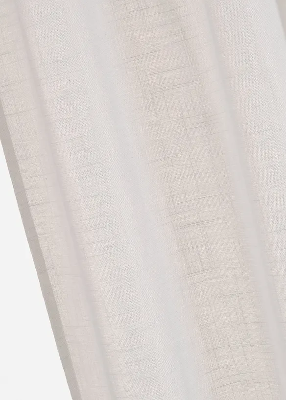 Voilage textur&eacute; (1 pce), bonprix