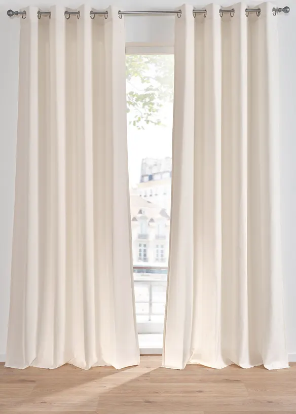 Rideau panneau avec polyester recycl&eacute; (1 pce), bonprix