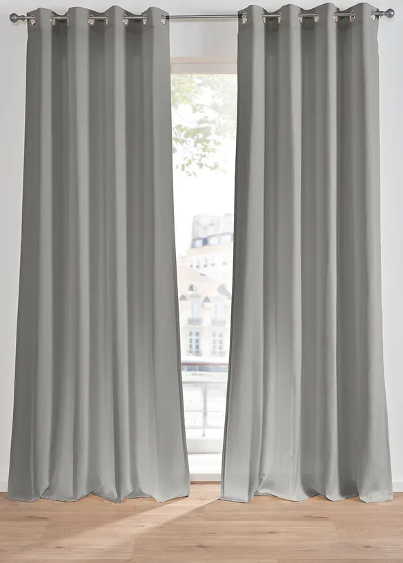 Rideau panneau avec polyester recycl&eacute; (1 pce), bonprix