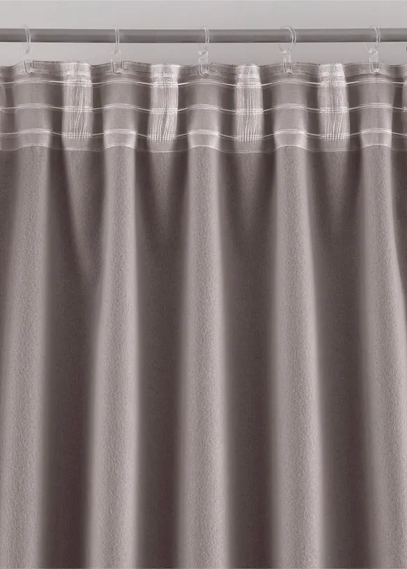 Rideau isolant avec envers en polaire douce, aussi en XXL (1 pce), bonprix