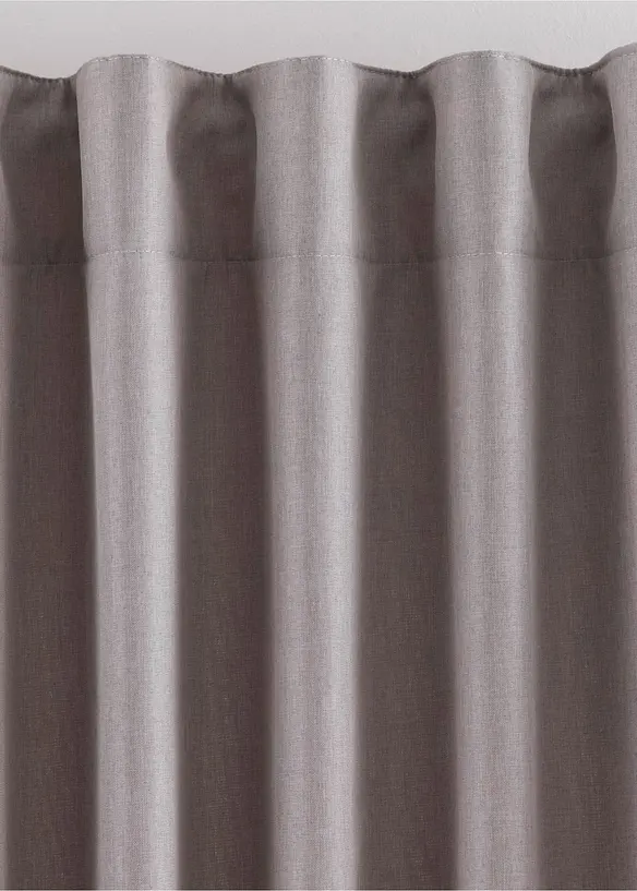 Rideau isolant avec envers en polaire douce, aussi en XXL (1 pce), bonprix