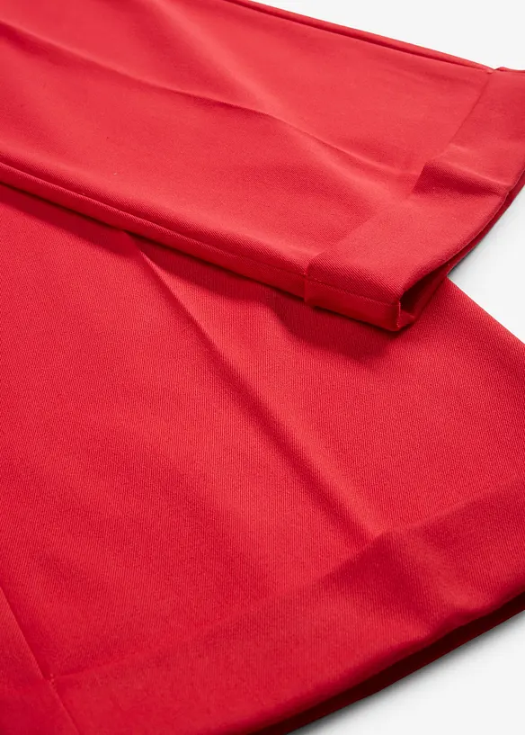 Pantalon large &agrave; pinces, bonprix