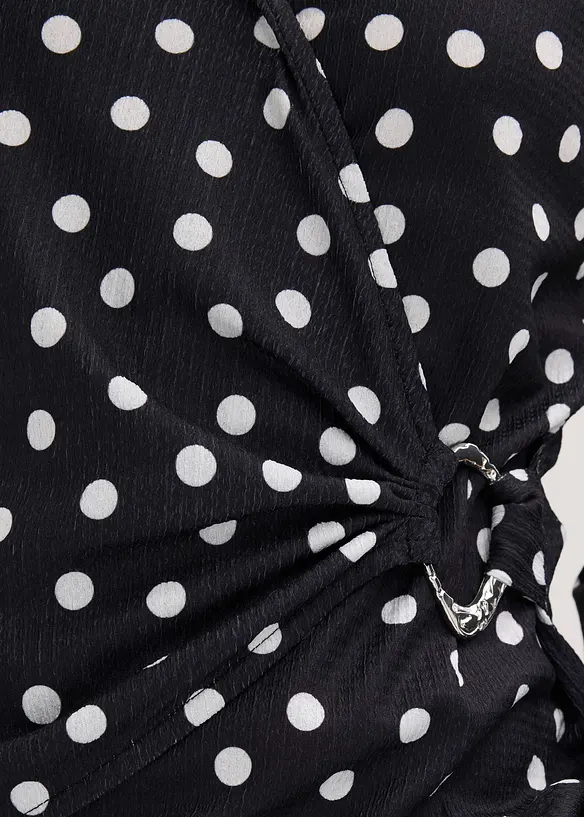 T-shirt manches longues en jersey textur&eacute;, bonprix