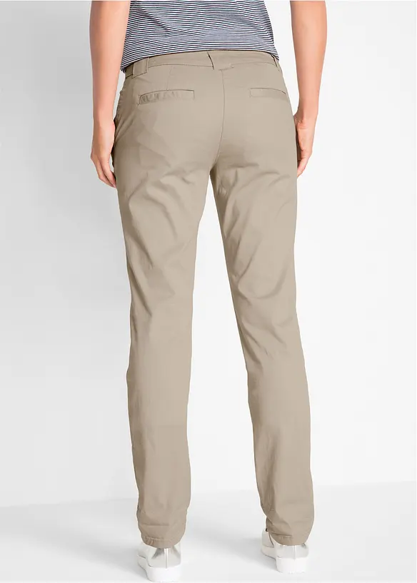 Pantalon chino extensible, bonprix