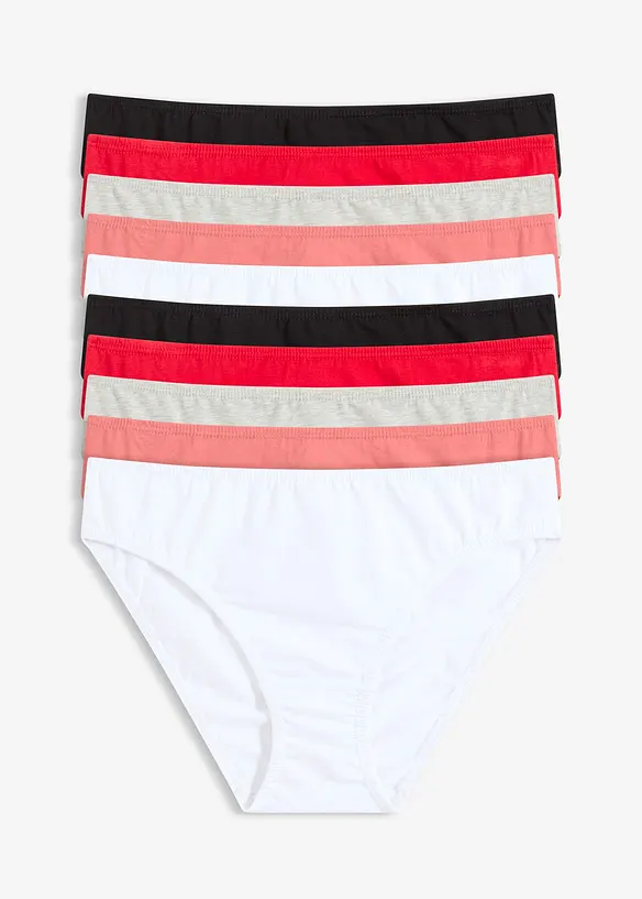 Lot de 10 slips, bonprix