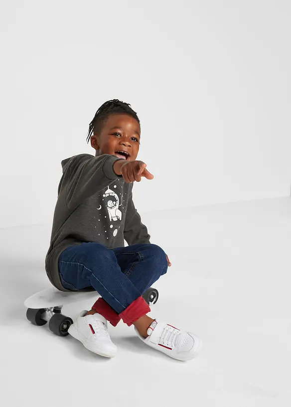 Jean chaud gar&ccedil;on avec doublure jersey, bonprix