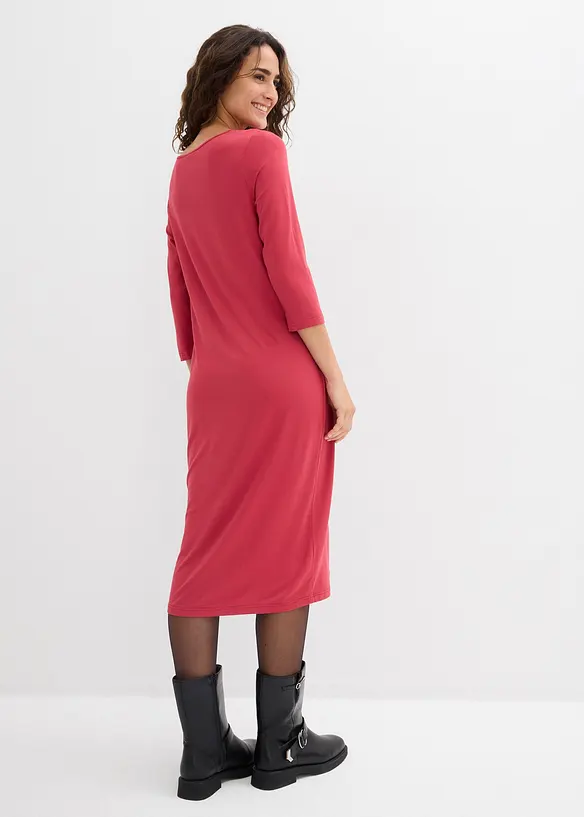 Robe en jersey &agrave; manches 3/4, bonprix