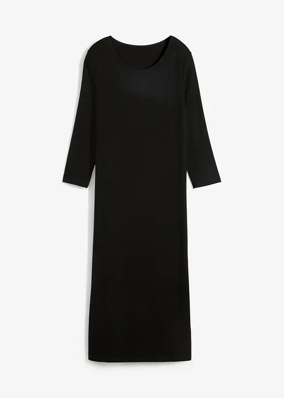Robe en jersey &agrave; manches 3/4, bonprix