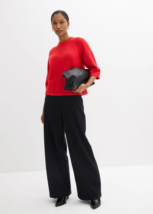 T-shirt oversize en maille, bonprix