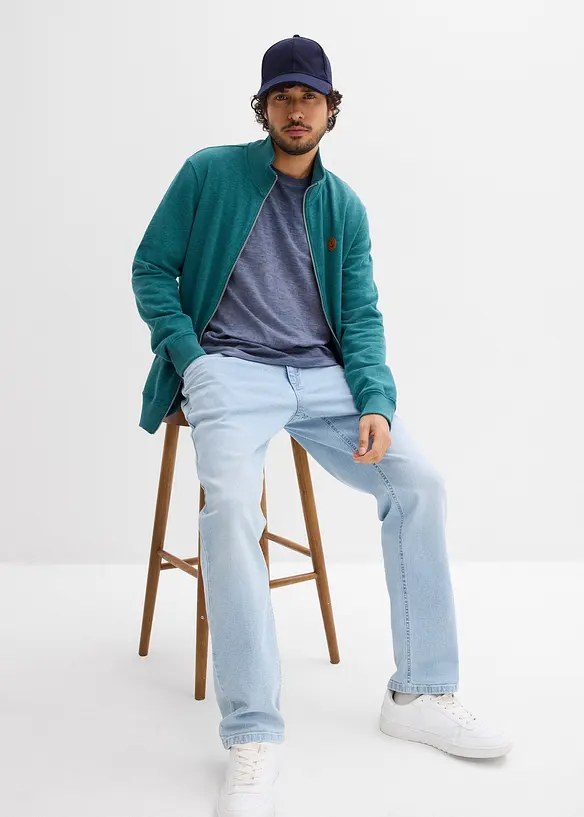 Lot de 2 T-shirts manches longues, bonprix