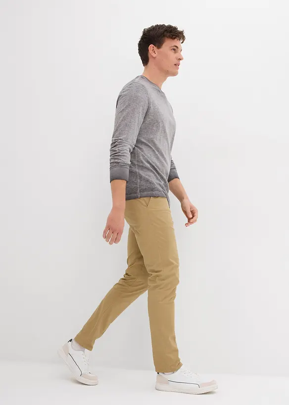 Lot de 2 T-shirts manches longues, bonprix