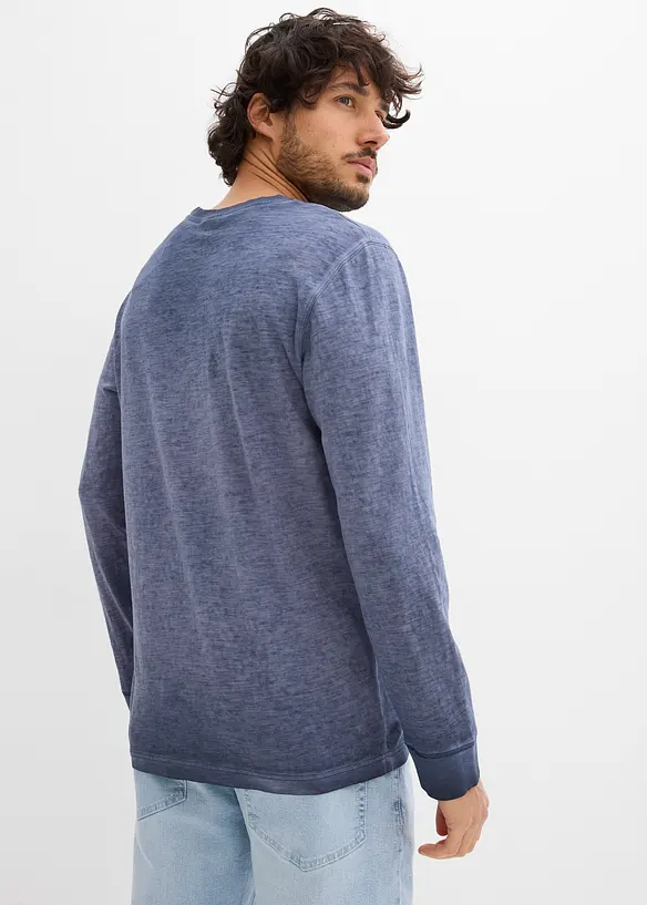 Lot de 2 T-shirts manches longues, bonprix