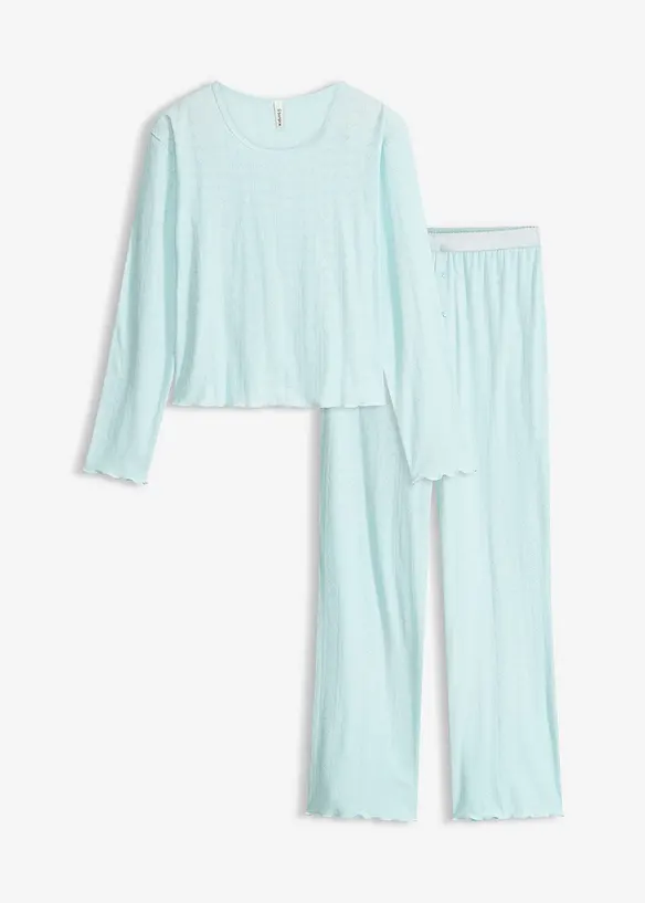 Pyjama l&eacute;ger &agrave; motif c&oelig;urs, bonprix