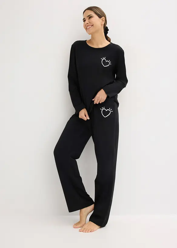 Pyjama en coton doux, bonprix