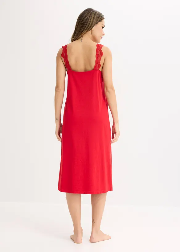 Chemise de nuit &agrave; dentelle, bonprix