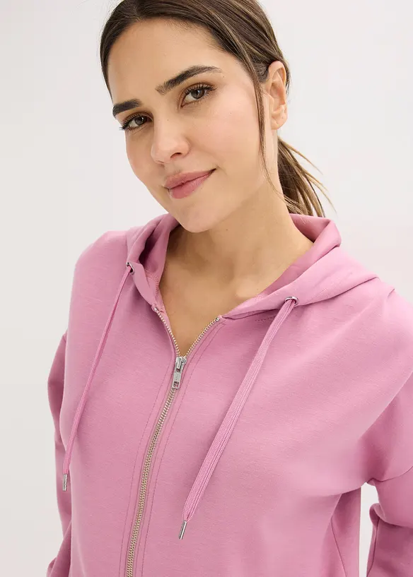 Tenue d&rsquo;int&eacute;rieur en mati&egrave;re n&eacute;opr&egrave;ne avec veste raccourcie, bonprix