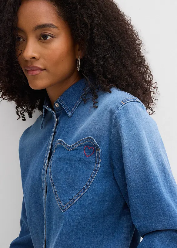 Chemise en jean, bonprix