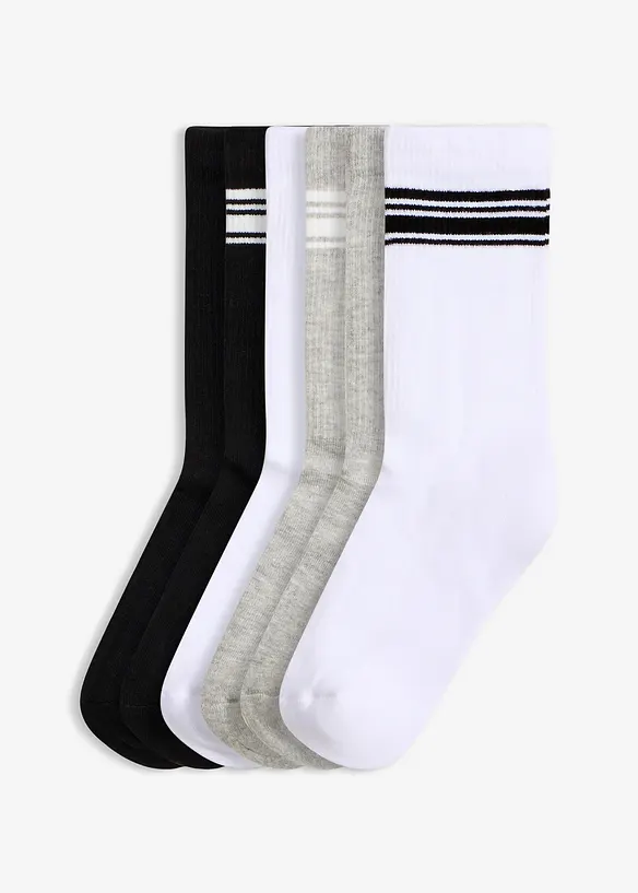 Lot de 6&nbsp;paires de chaussettes de sport, bonprix