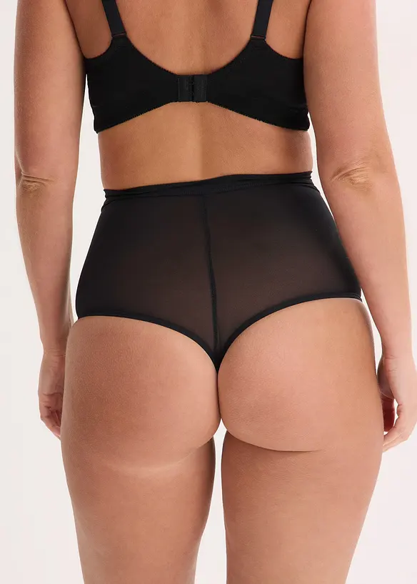 String sculptant avec dentelle, maintien mod&eacute;r&eacute;, bonprix