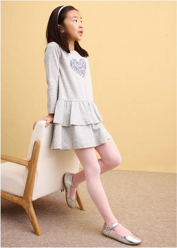 Lot de 2 robes en jersey 100% coton, bonprix