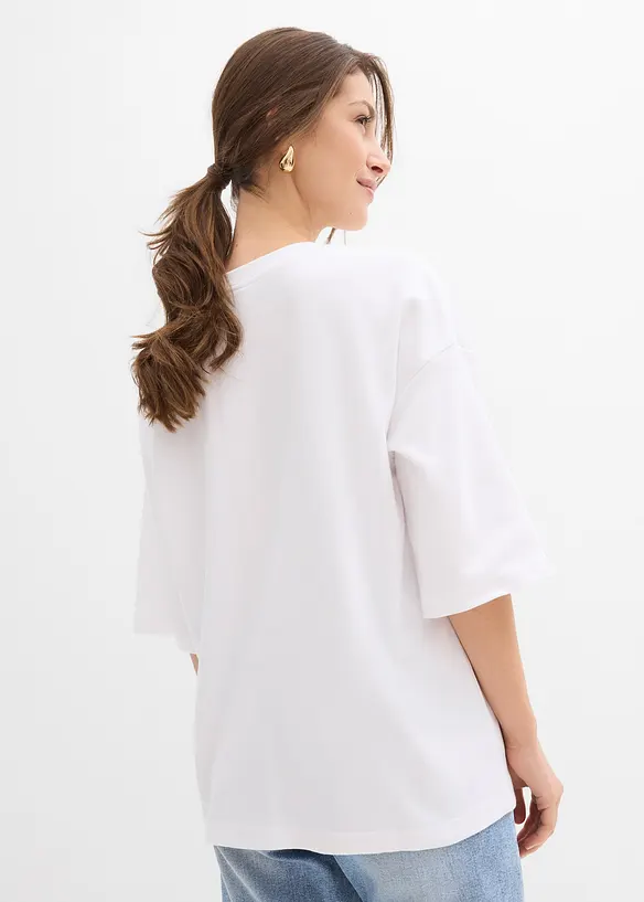 T-shirt oversize 100% coton, bonprix