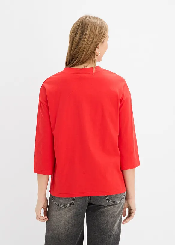 T-shirt boxy 100% coton, bonprix