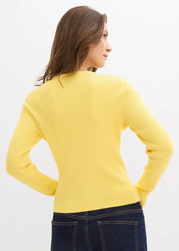 Gilet en fine maille, bonprix