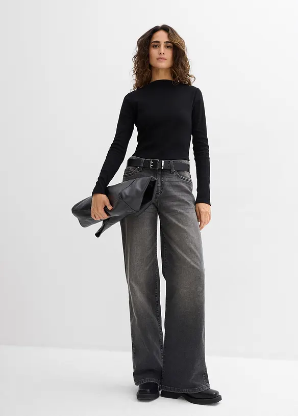 T-shirt c&ocirc;tel&eacute; ajust&eacute;, bonprix