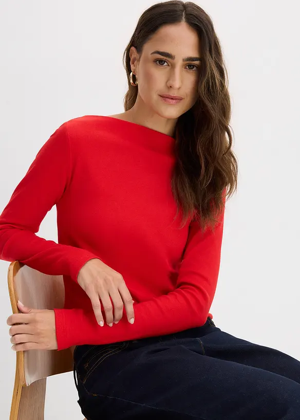 T-shirt c&ocirc;tel&eacute; ajust&eacute;, bonprix