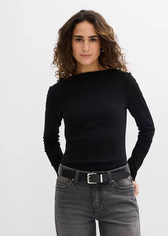 T-shirt c&ocirc;tel&eacute; ajust&eacute;, bonprix