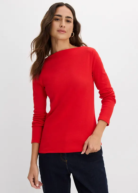 T-shirt c&ocirc;tel&eacute; ajust&eacute;, bonprix