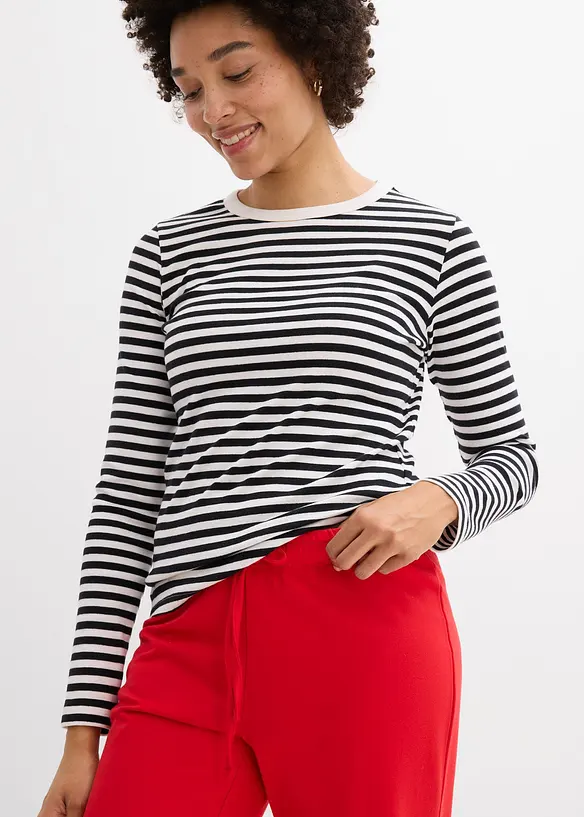 Pantalon de jogging large 100% coton, bonprix