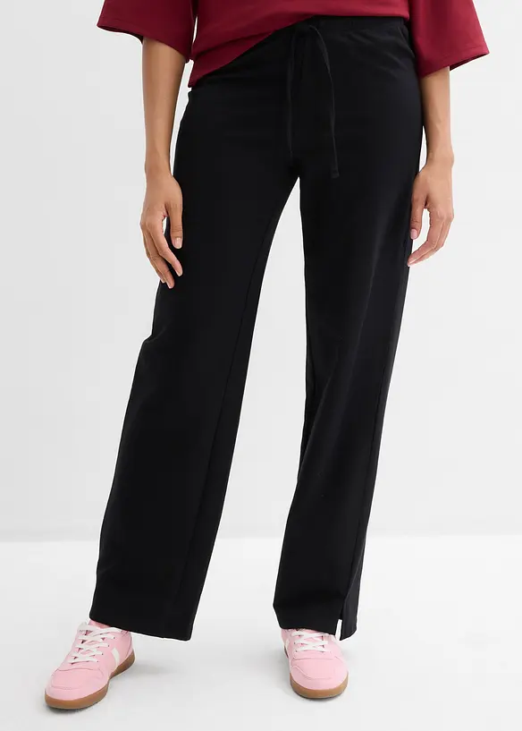 Pantalon de jogging large 100% coton, bonprix