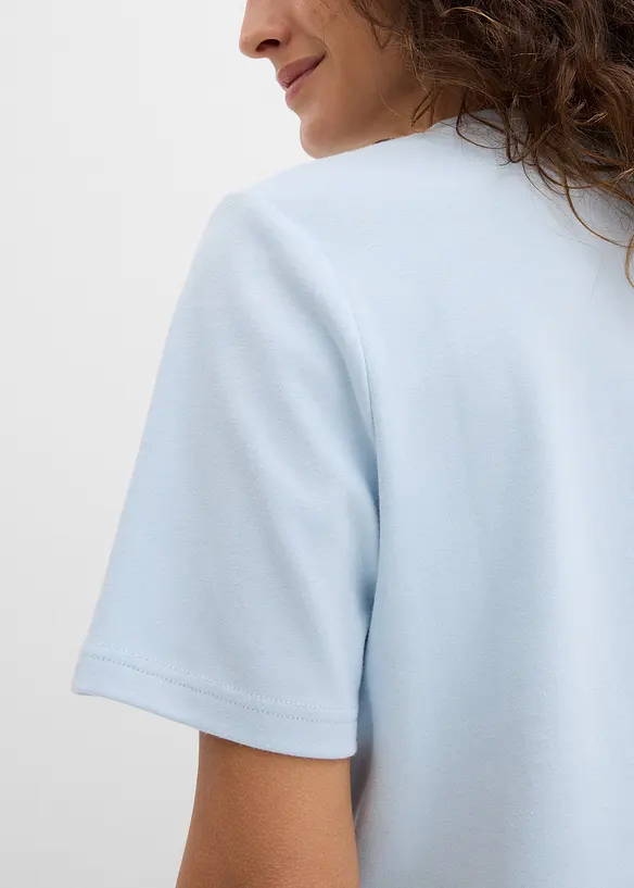 Lot de 2&nbsp;T-shirts en jersey &eacute;pais 100% coton, bonprix