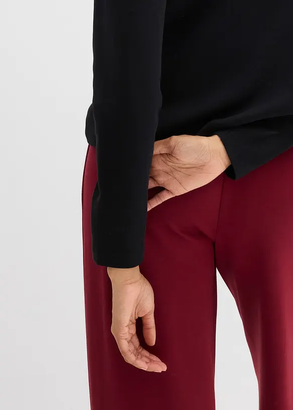 Gilet en jersey &eacute;pais 100% coton, bonprix