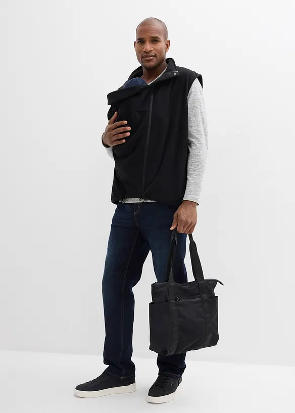 Veste sans manches homme avec empi&egrave;cement de portage devant et dos, bonprix