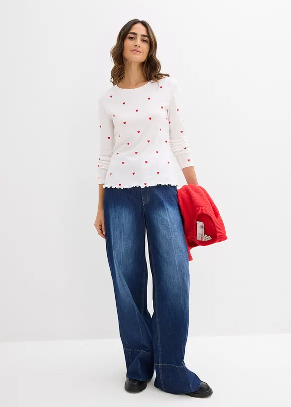 T-shirt manches longues, bonprix