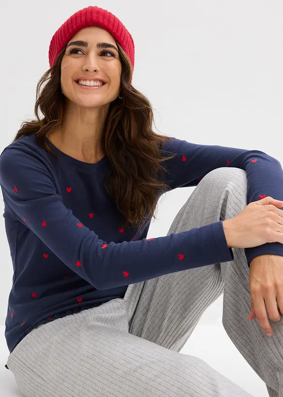 T-shirt manches longues, bonprix