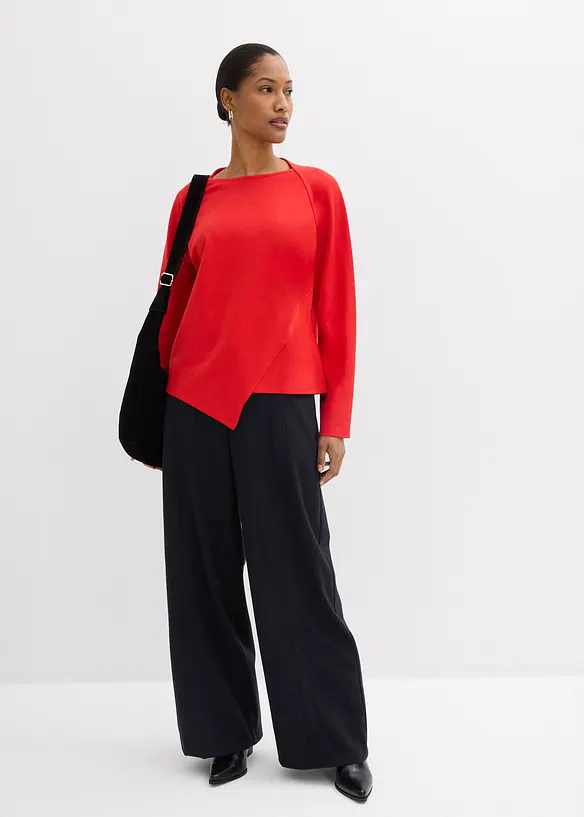 T-shirt manches longues 100% coton, bonprix