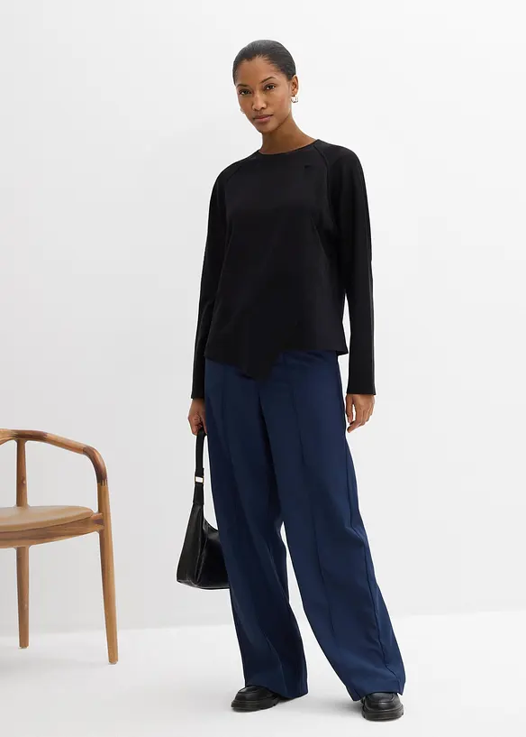 T-shirt manches longues 100% coton, bonprix