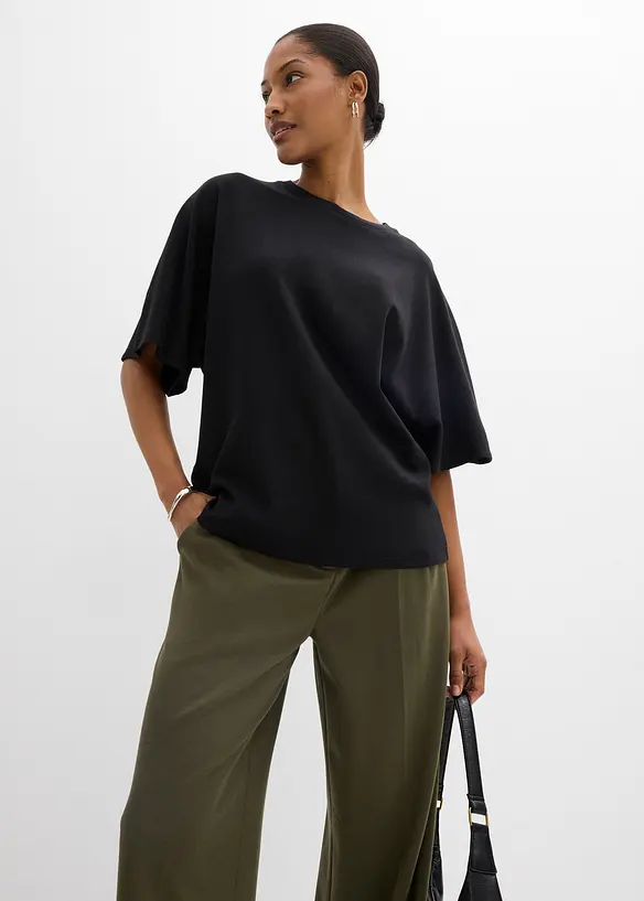 T-shirt en jersey lourd, bonprix