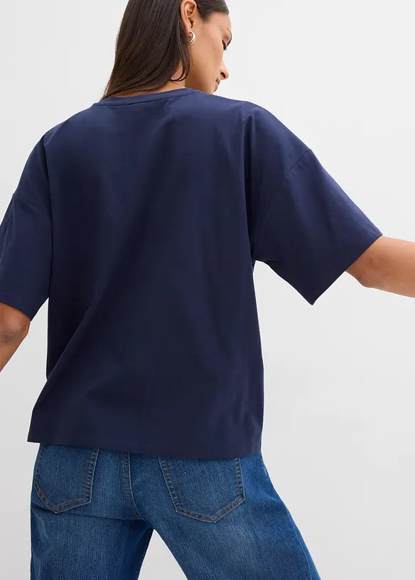 T-shirt en coton extensible, bonprix