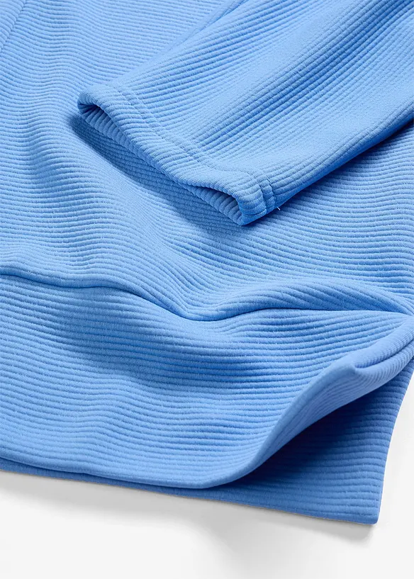 Sweat en mati&egrave;re textur&eacute;e, bonprix