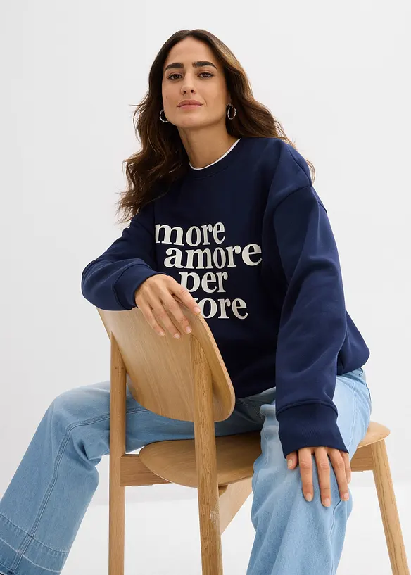 Sweat-shirt oversize, bonprix