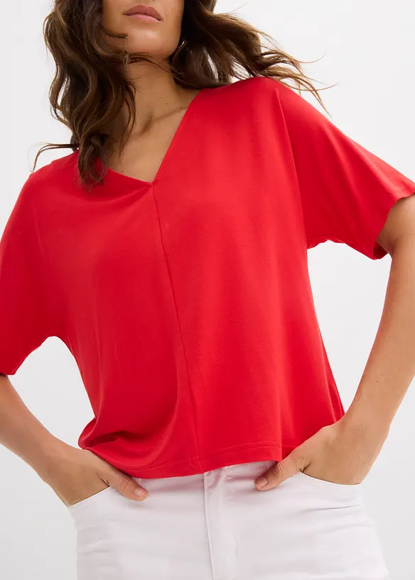 T-shirt en viscose extensible, bonprix