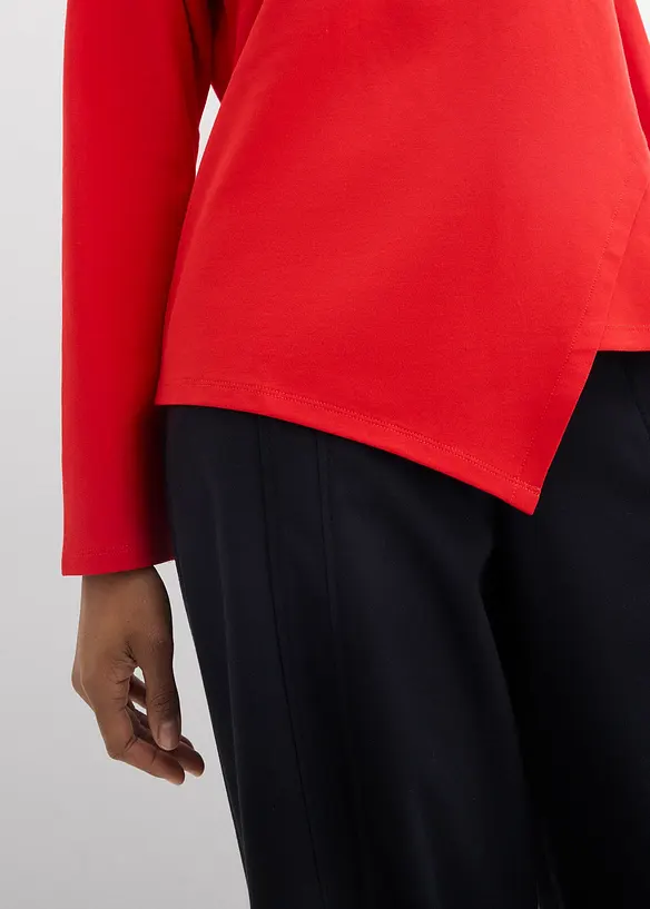 T-shirt manches longues 100% coton, bonprix